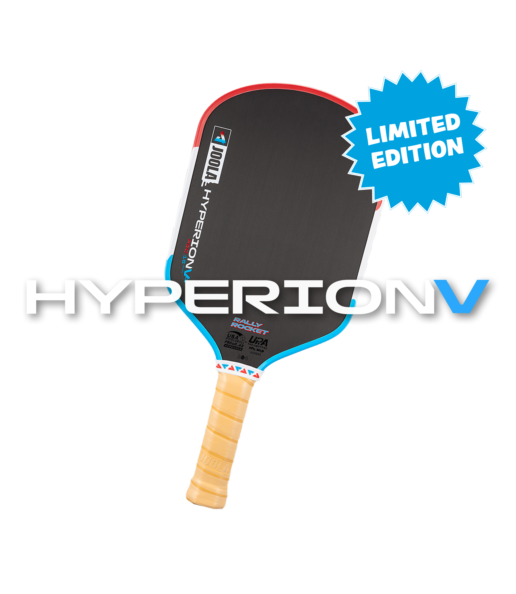 JOOLA Hyperion Pro V Rally Rocket Pickleball Paddle